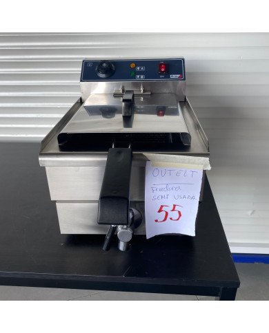 Freidora Industrial a Gas Natural 18L Sobremesa | Gastroten