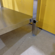 Mesa Mural Desmontable 1800x700x850 mm | Gastroten