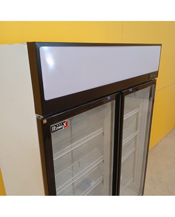Armario Expositor Refrigerado 600L Ventilado Romux | Equipamiento Industrial