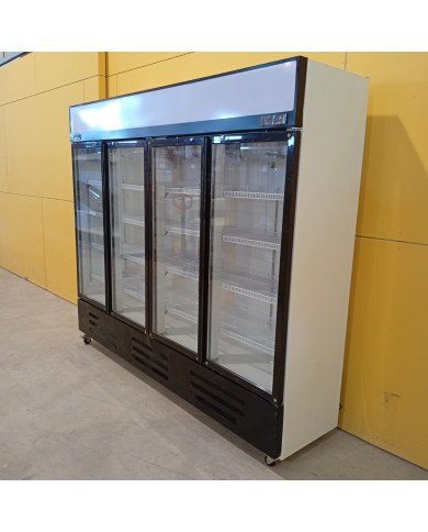 Armario Expositor Refrigerado 600L Ventilado Romux | Equipamiento Industrial