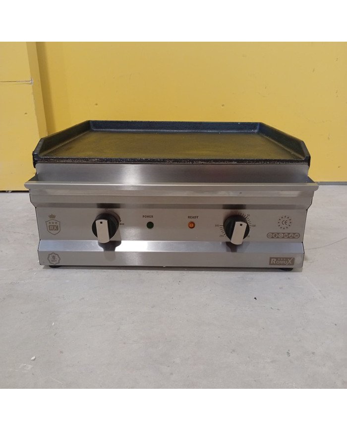 Plancha Hierro Gas 70 cm Sobremesa Romux | Equipamiento Industrial