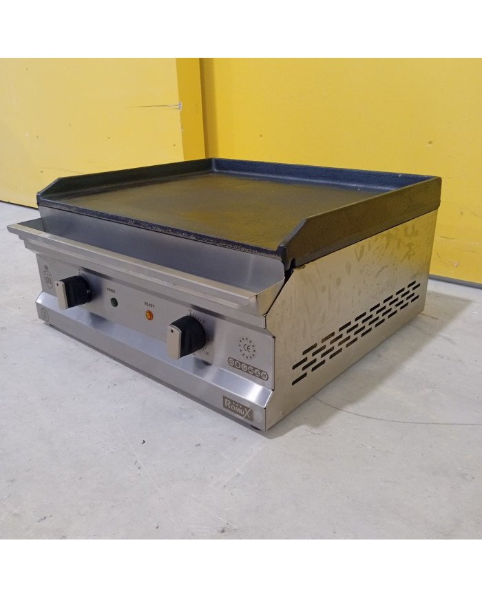 Plancha Hierro Gas 70 cm Sobremesa Romux | Equipamiento Industrial