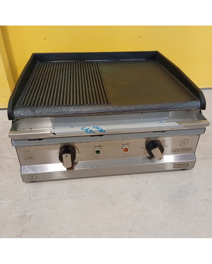 Plancha Hierro Gas 70 cm Sobremesa Romux | Equipamiento Industrial