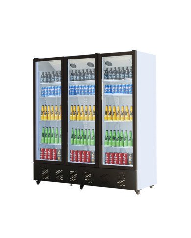 Armario Expositor Refrigerado 1150L Ventilado Romux | Equipamiento Industrial
