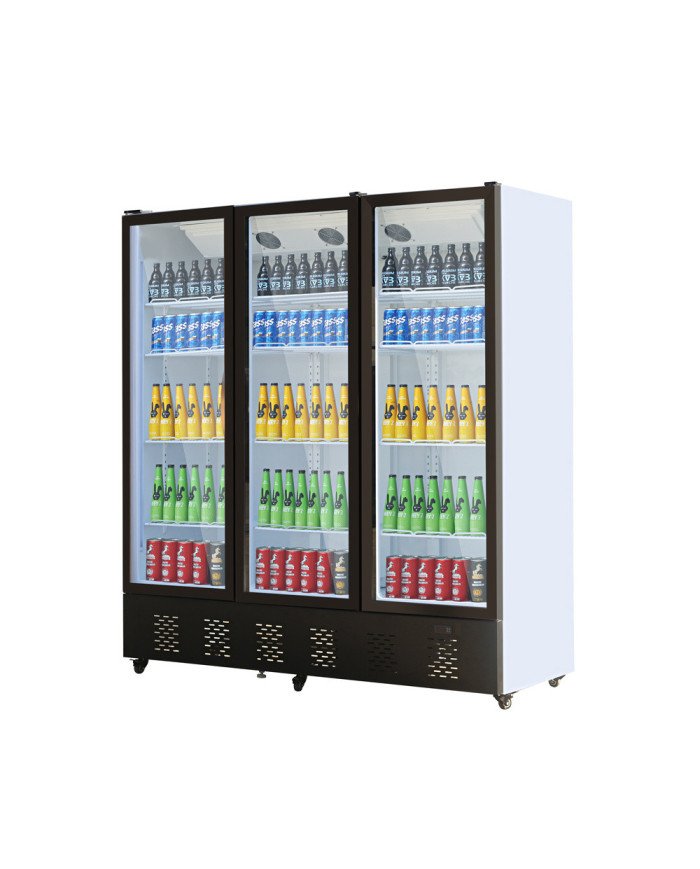 Armario Expositor Refrigerado 1150L Ventilado Romux | Equipamiento Industrial