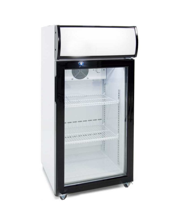 Armario Expositor Refrigerado 200L Ventilado Romux | Equipamiento Industrial