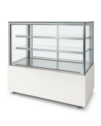 Vitrina Pastelera Refrigerada Cuadrada de Suelo de 410 litros | Equipamiento industrial