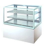 Vitrina Pastelera Refrigerada Cuadrada de Sobremesa de 270 litros | Equipamiento industrial