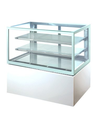 Vitrina Pastelera Refrigerada Cuadrada de Sobremesa de 350 litros | Equipamiento industrial