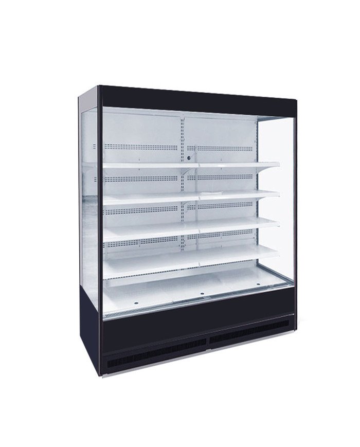 Vitrina Expositora Mural Refrigerada para Lácteos con 4 Estantes Romux | Equipamiento Hostelería