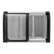 Isla de Congelación 300 Litros con 2 Puertas Correderas Cristal Curvo Blanca | Equipamiento Hostelería