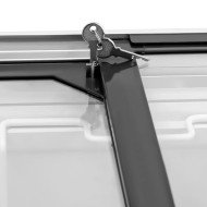 Isla de Congelación 600 Litros con 2 Puertas Correderas Cristal Curvo Blanca | Equipamiento Hostelería