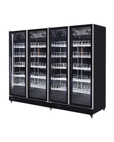 Armario Expositor Refrigerado 2000L Ventilado Romux | Equipamiento Industrial