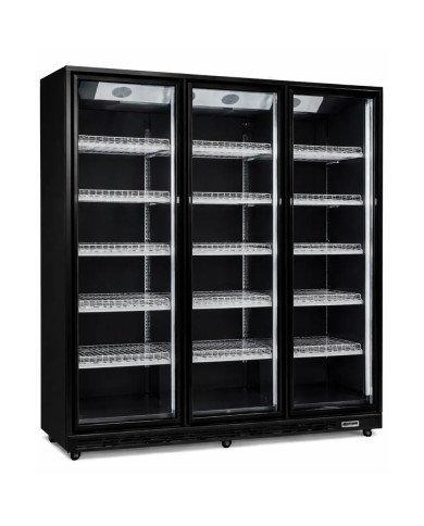 Armario Expositor de Congelación 1600L Ventilado Romux | Equipamiento Industrial