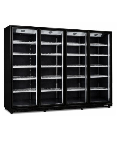 Armario Expositor de Congelación 2200L Ventilado Romux | Equipamiento Industrial