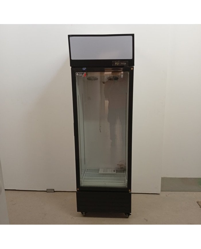Armario Expositor Refrigerado 300L Ventilado Romux | Equipamiento Industrial