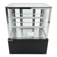 Vitrina Pastelera Refrigerada Cuadrada de Suelo de 300 litros | Equipamiento industrial