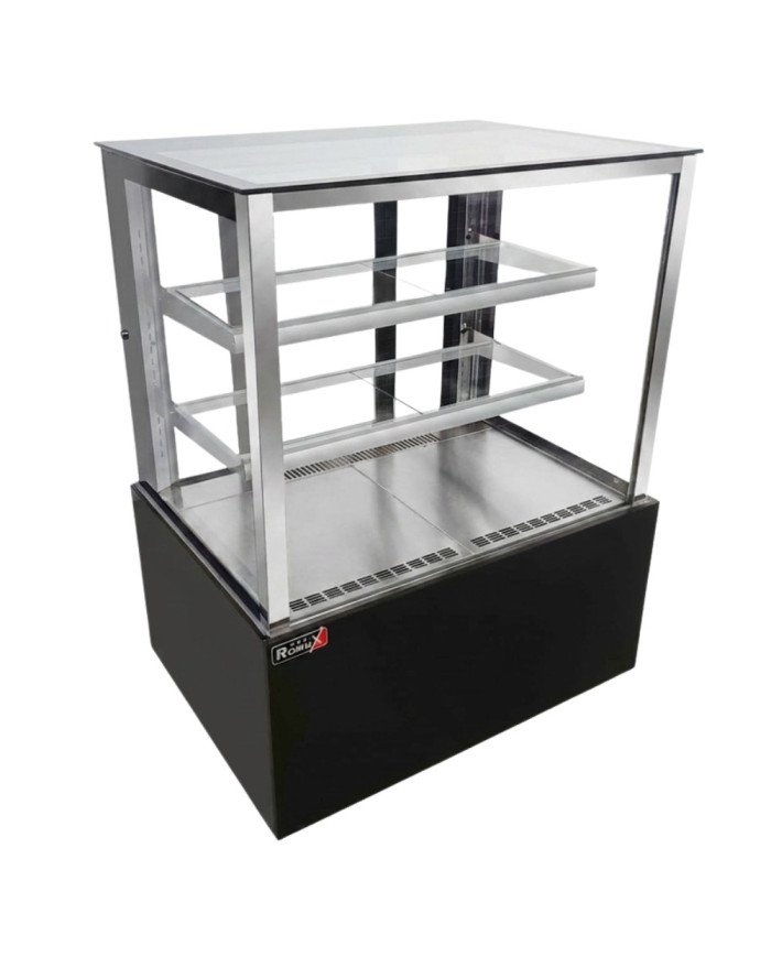 Vitrina Pastelera Refrigerada Cuadrada de Suelo de 410 litros | Equipamiento industrial