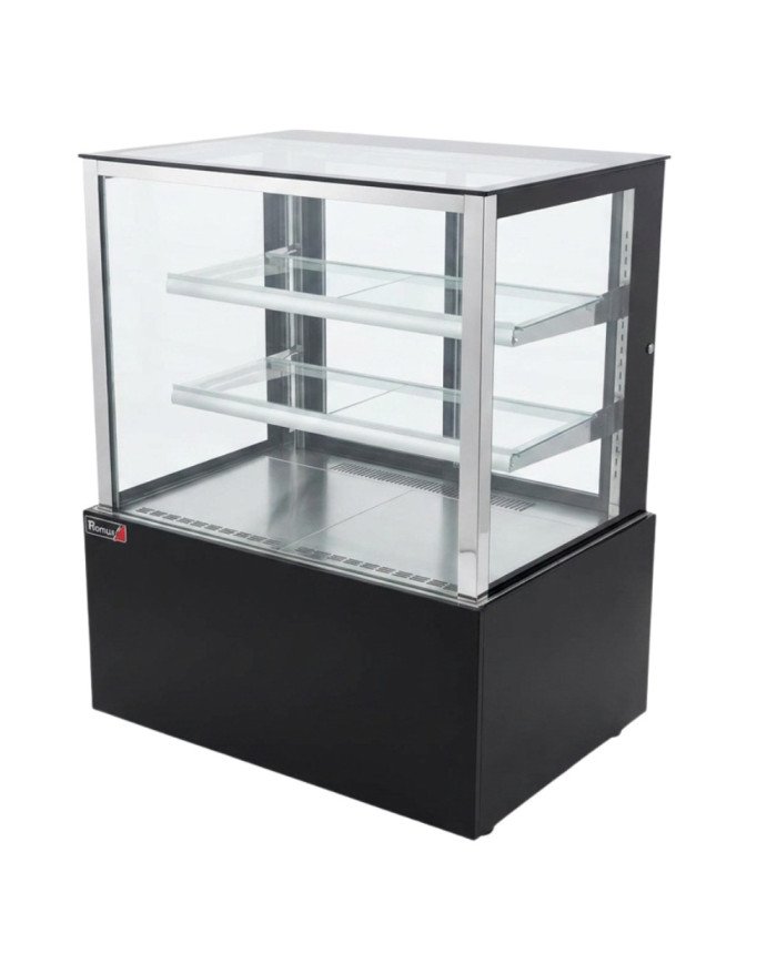 Vitrina Pastelera Refrigerada Cuadrada de Suelo de 410 litros | Equipamiento industrial