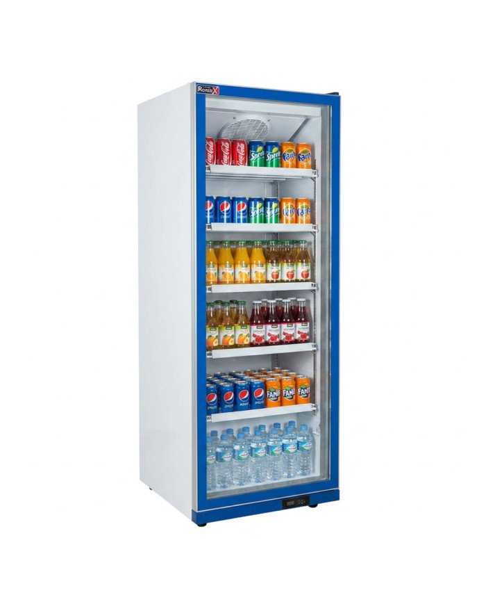 Armario Expositor Refrigerado 600L Ventilado Romux | Equipamiento Industrial