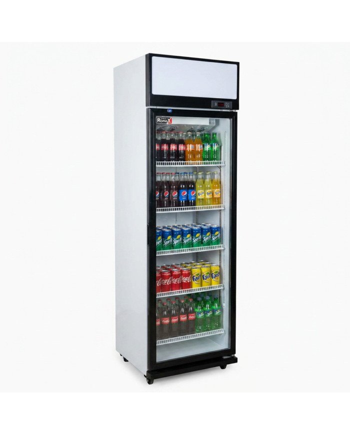 Armario Expositor Refrigerado 380L Ventilado Romux | Equipamiento Industrial