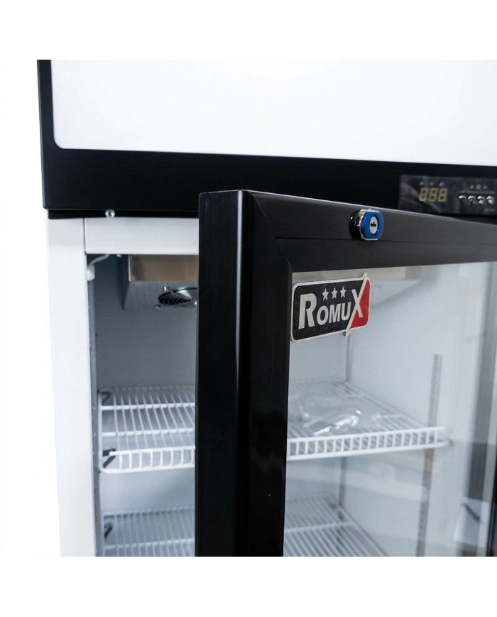 Armario Expositor Refrigerado 380L Ventilado Romux | Equipamiento Industrial