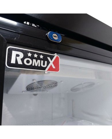 Armario Expositor Refrigerado 380L Ventilado Romux | Equipamiento Industrial