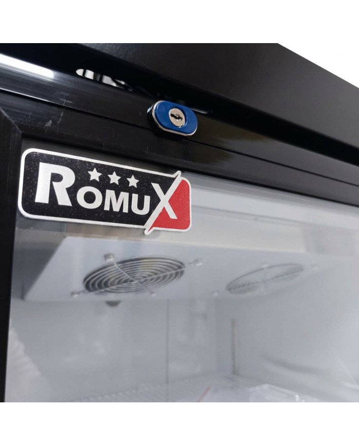 Armario Expositor Refrigerado 380L Ventilado Romux | Equipamiento Industrial