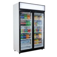 Armario Expositor Refrigerado 750L Ventilado Romux | Equipamiento Industrial