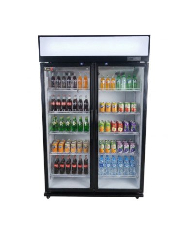 Armario Expositor Refrigerado 750L Ventilado Romux | Equipamiento Industrial