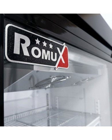 Armario Expositor Refrigerado 750L Ventilado Romux | Equipamiento Industrial