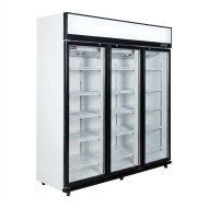 Armario expositor refrigerado 1200L 3 puertas ROMUX aire forzado