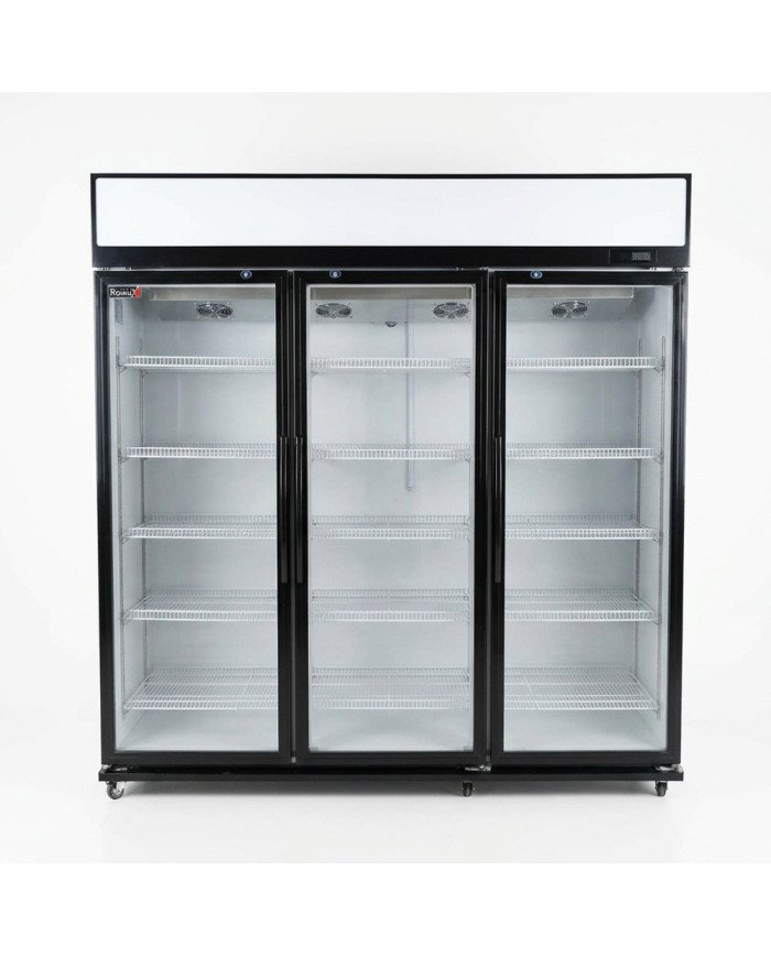 Armario expositor refrigerado 1200L 3 puertas ROMUX aire forzado