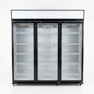 Armario expositor refrigerado 1200L 3 puertas ROMUX aire forzado