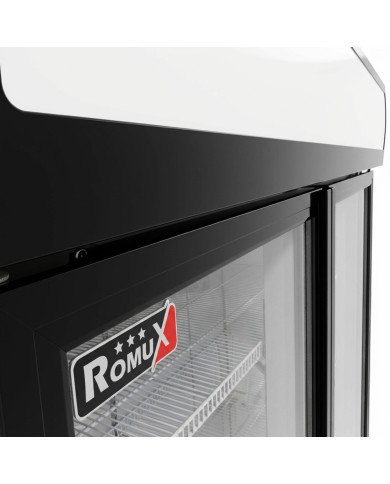 Armario Expositor Refrigerado 1150L Ventilado Romux | Equipamiento Industrial