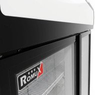 Armario expositor refrigerado 1200L 3 puertas ROMUX aire forzado