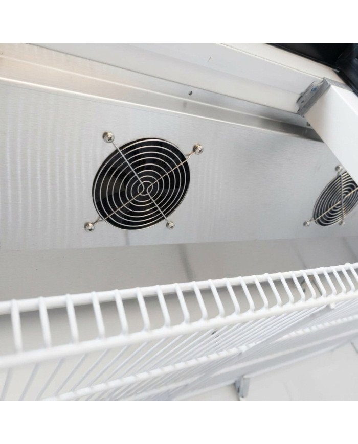 Armario expositor refrigerado 1200L 3 puertas ROMUX aire forzado