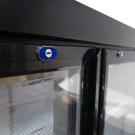 Armario expositor refrigerado 1200L 3 puertas ROMUX aire forzado