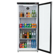 Armario Expositor Refrigerado Abs 600 Litros 1 Puerta De Cristal 77 Cm