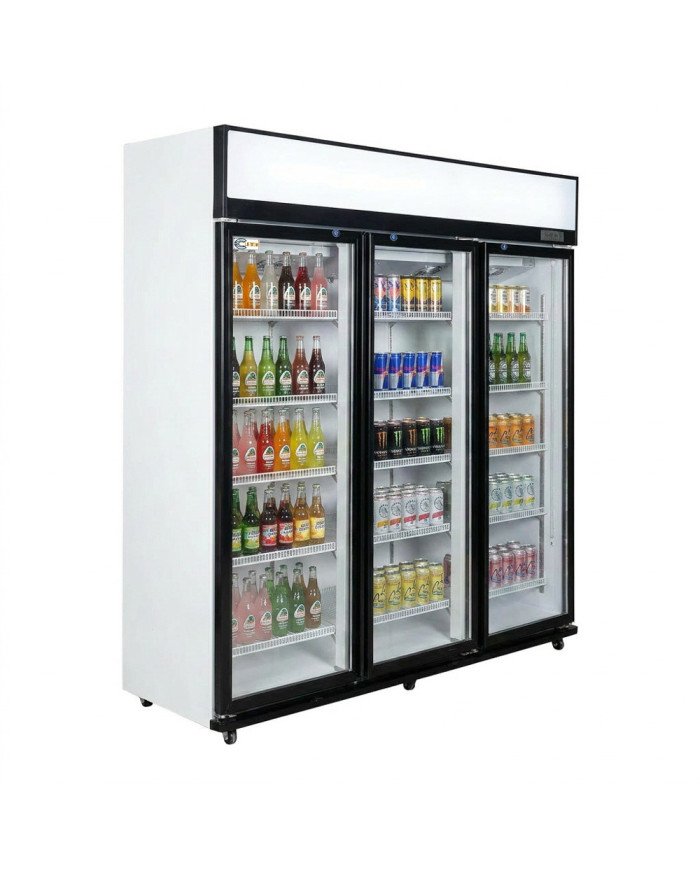 Armario Expositor Refrigerado 1150L Ventilado Cleiton | Equipamiento Industrial