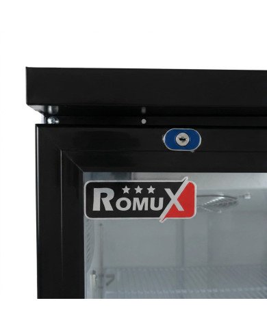 Armario Expositor Refrigerado 380L Ventilado Romux | Equipamiento Industrial