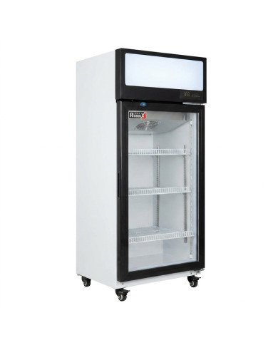 Armario expositor refrigerado 100L 1 puerta ROMUX aire forzado