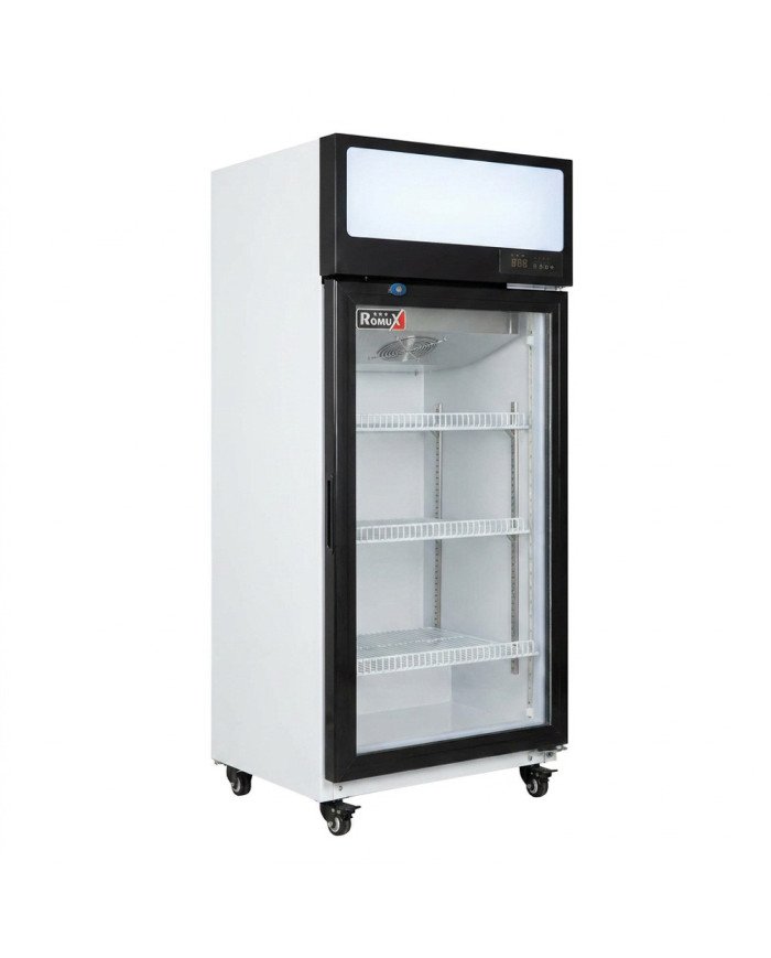 Armario expositor refrigerado 100L 1 puerta ROMUX aire forzado