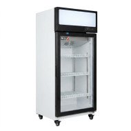 Armario expositor refrigerado 100L 1 puerta ROMUX aire forzado