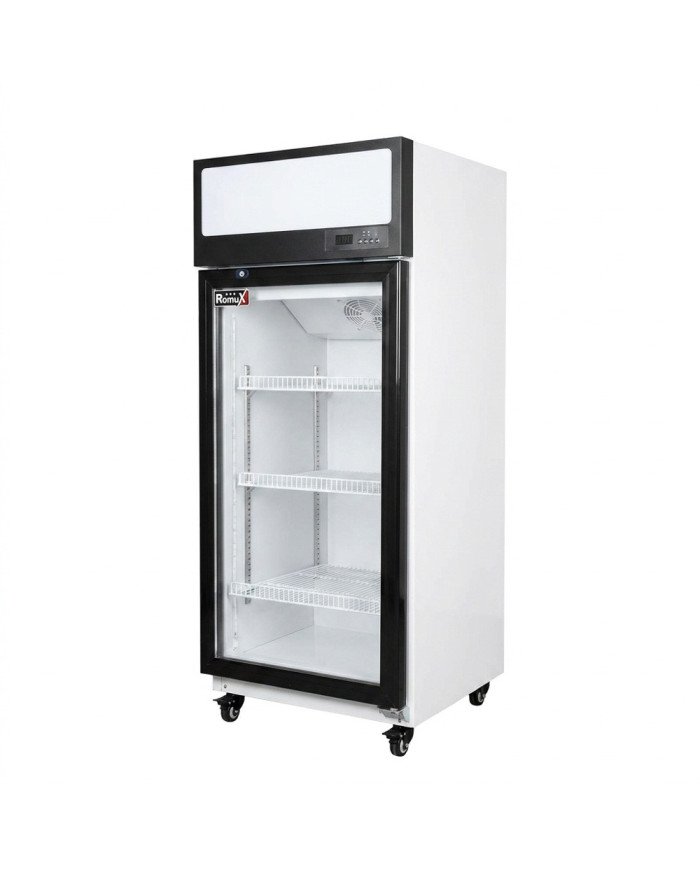 Armario expositor refrigerado 100L 1 puerta ROMUX aire forzado