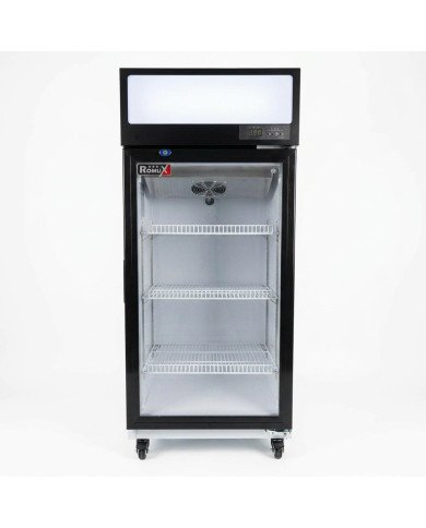 Armario expositor refrigerado 100L 1 puerta ROMUX aire forzado