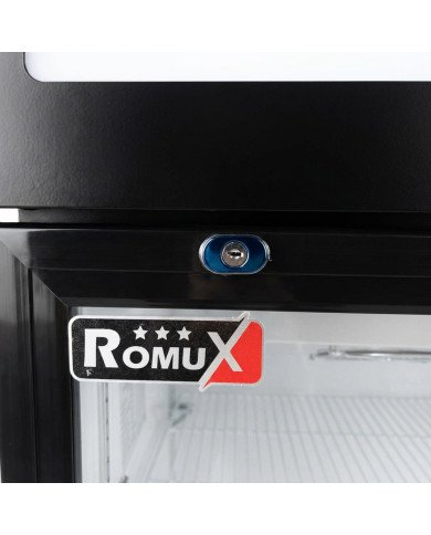 Armario expositor refrigerado 100L 1 puerta ROMUX aire forzado