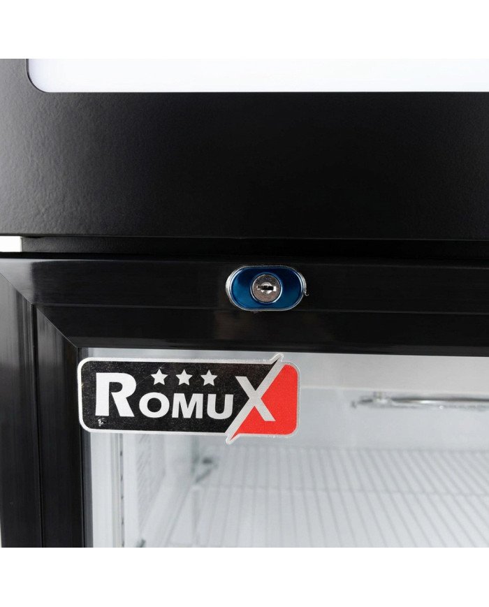 Armario expositor refrigerado 100L 1 puerta ROMUX aire forzado