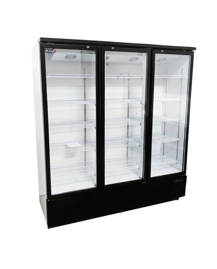 Armario Expositor Refrigerado 1150L Ventilado Romux | Equipamiento Industrial