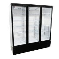 Armario expositor de congelación 1500L 3 puertas ROMUX ventilado